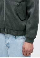 Geaca Barbati Only&Sons Onsworf Life Bomber Dark Grey Melange